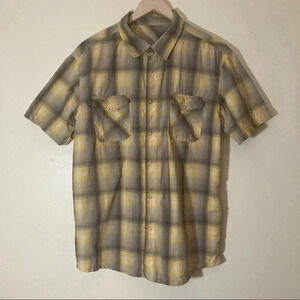 Zoic  plaid checkered technical shirt
